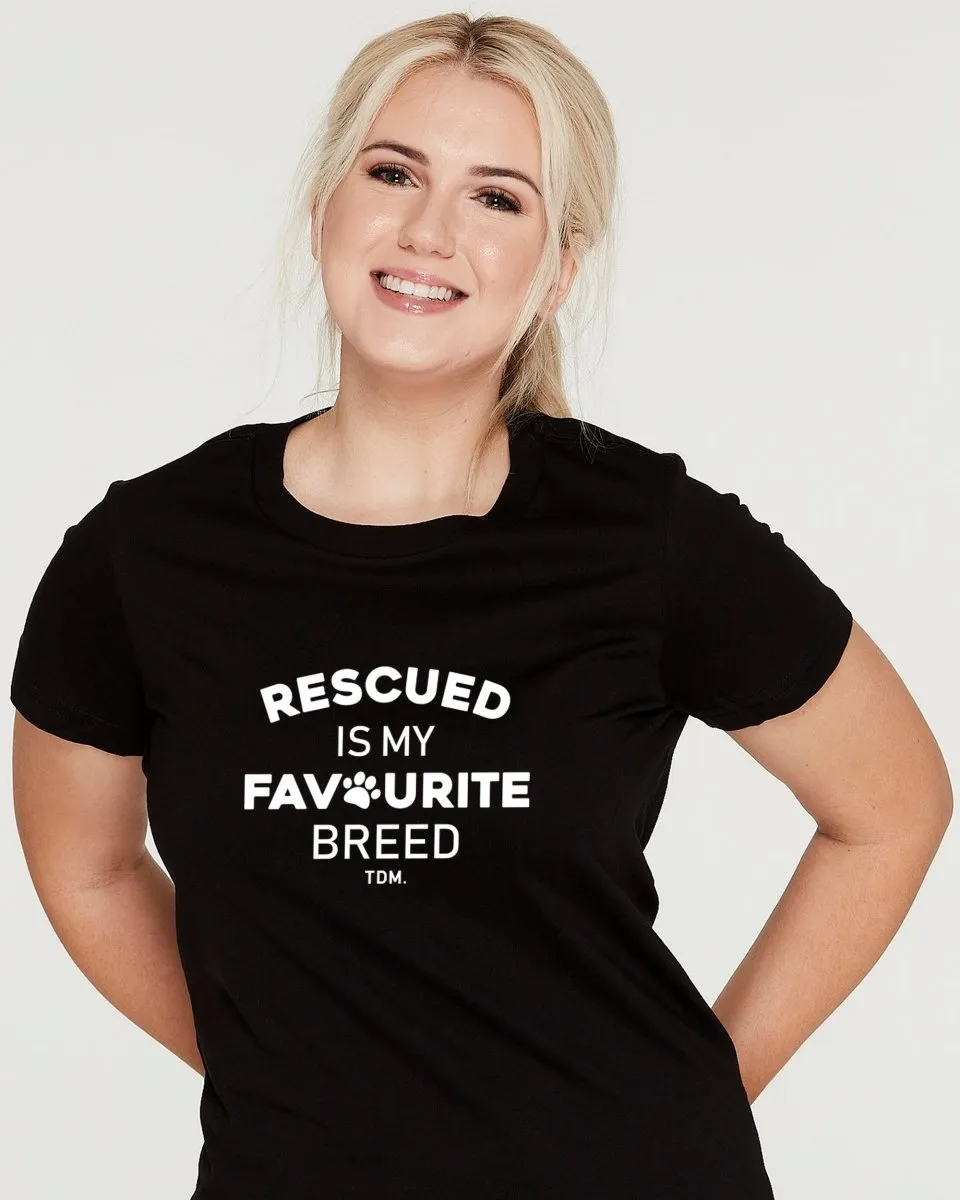 Rescue Dog Illustration: Classic T-Shirt