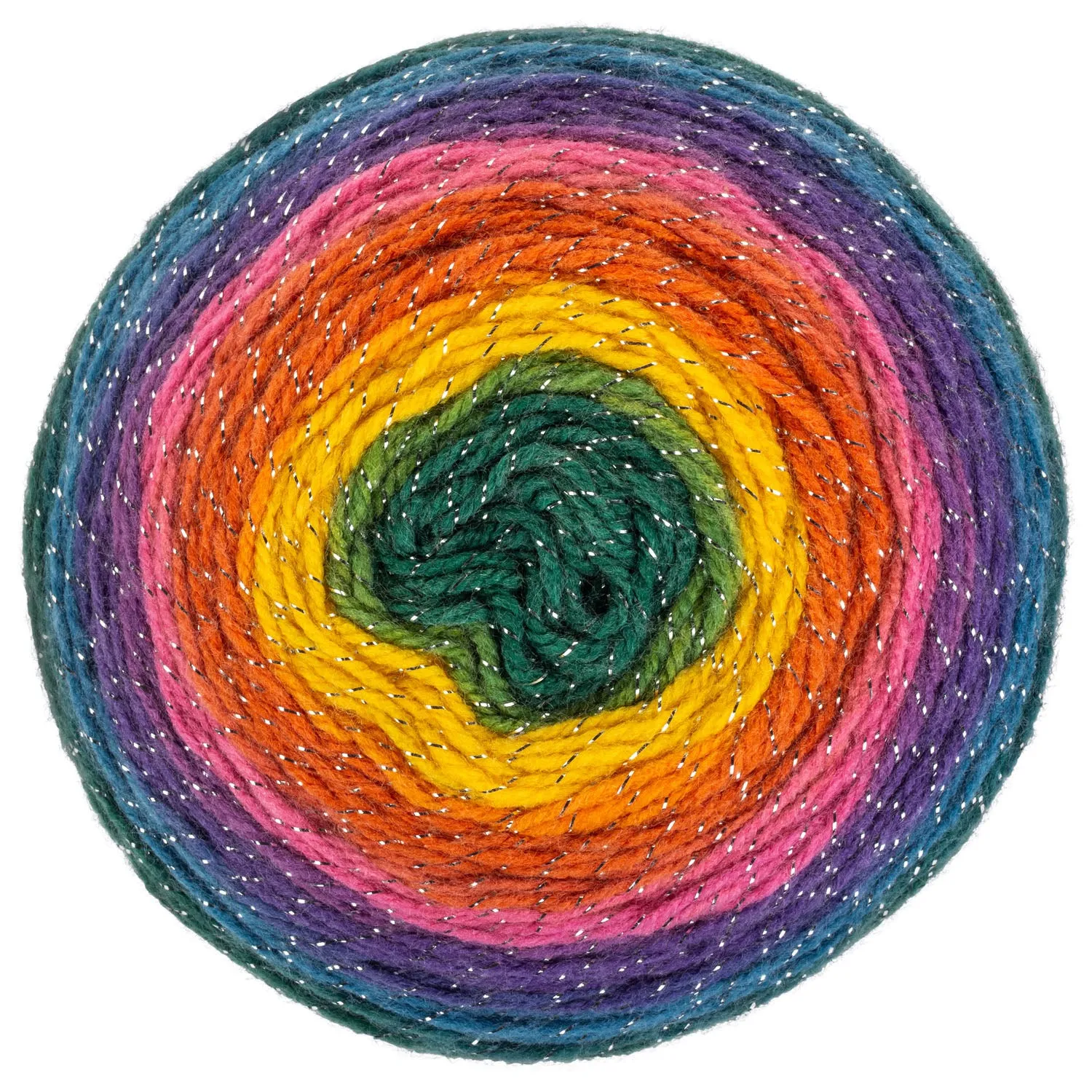 Roll With It Sparkle Multi-Color Yarn 5.29 oz E898