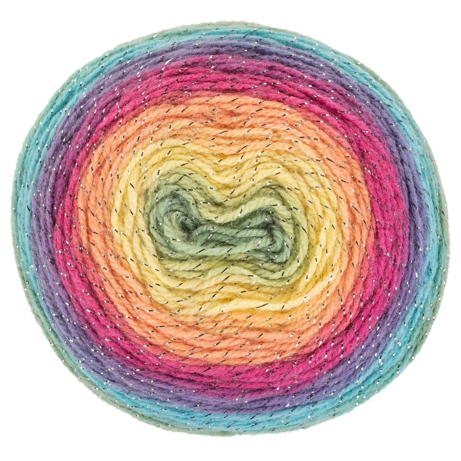 Roll With It Sparkle Multi-Color Yarn 5.29 oz E898