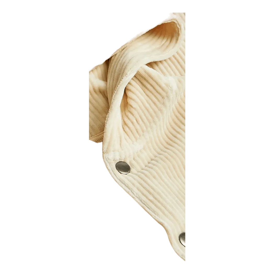 Soft Cord Shirt Beige