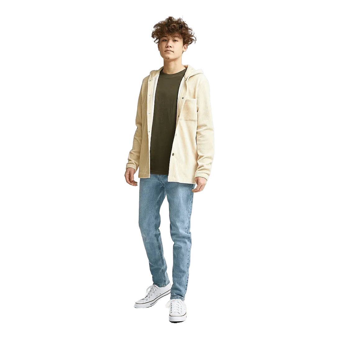 Soft Cord Shirt Beige