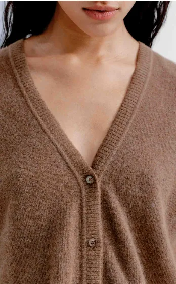 Soft Touch V Neck Cardigan