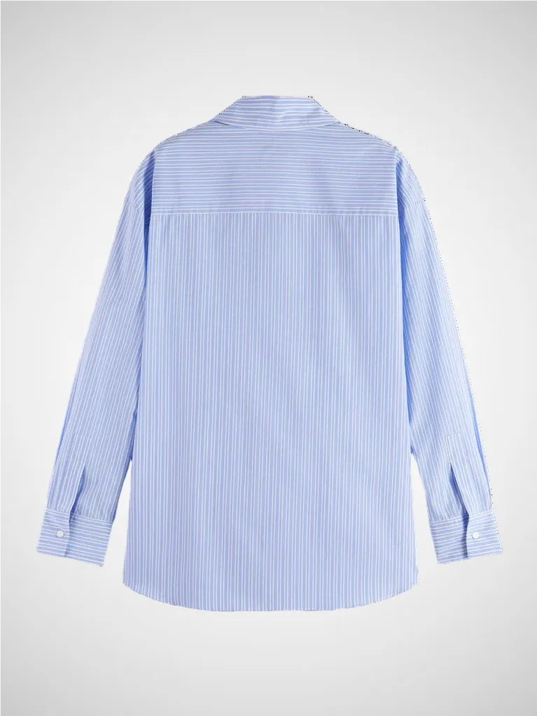 Striped Knotted Shirt