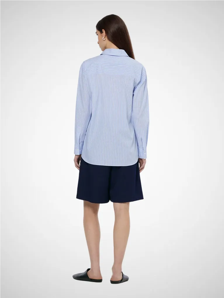 Striped Knotted Shirt