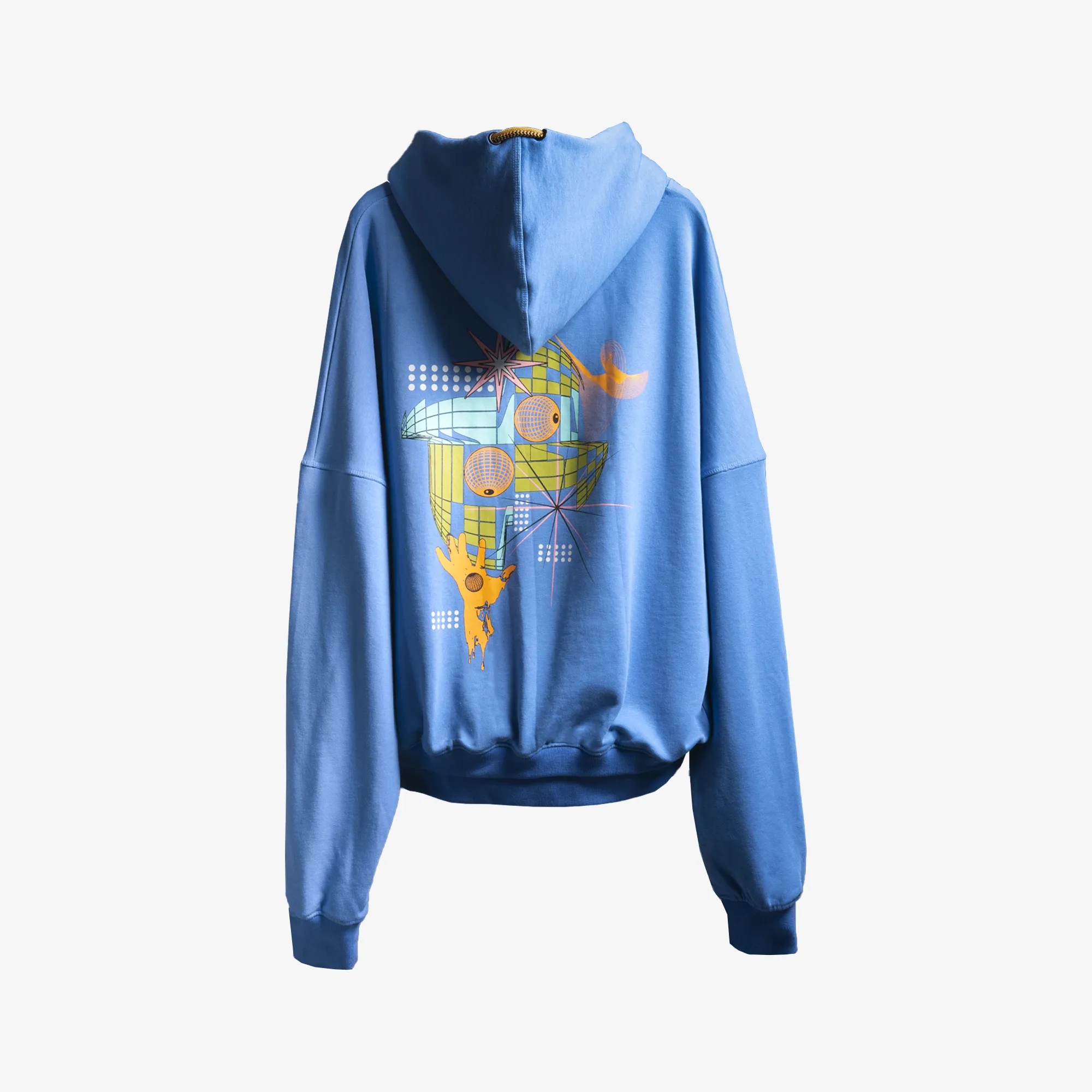 Superkicks | SPACEMAN DISCO HOODIE  { BLUE