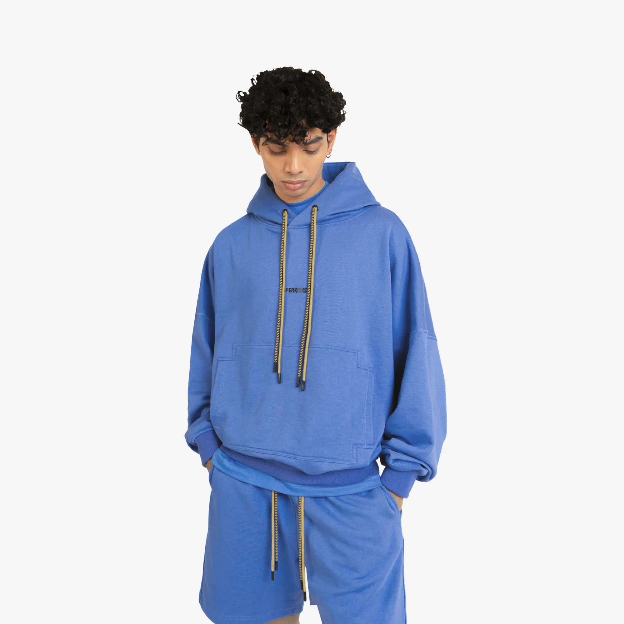 Superkicks | SPACEMAN DISCO HOODIE  { BLUE