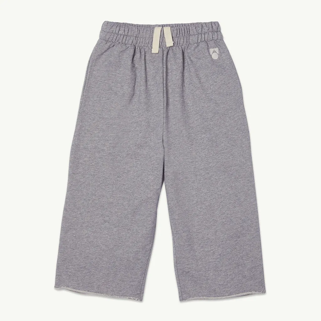 Sweatpants Cut Off Grey Melange
