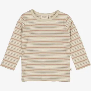 T-Shirt Striped LS | Baby - dusty stripe