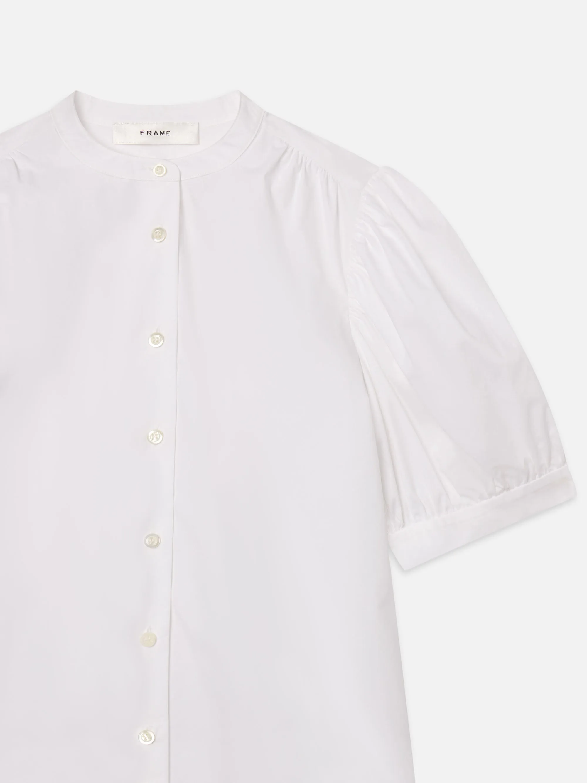 The Gathered Top -- White