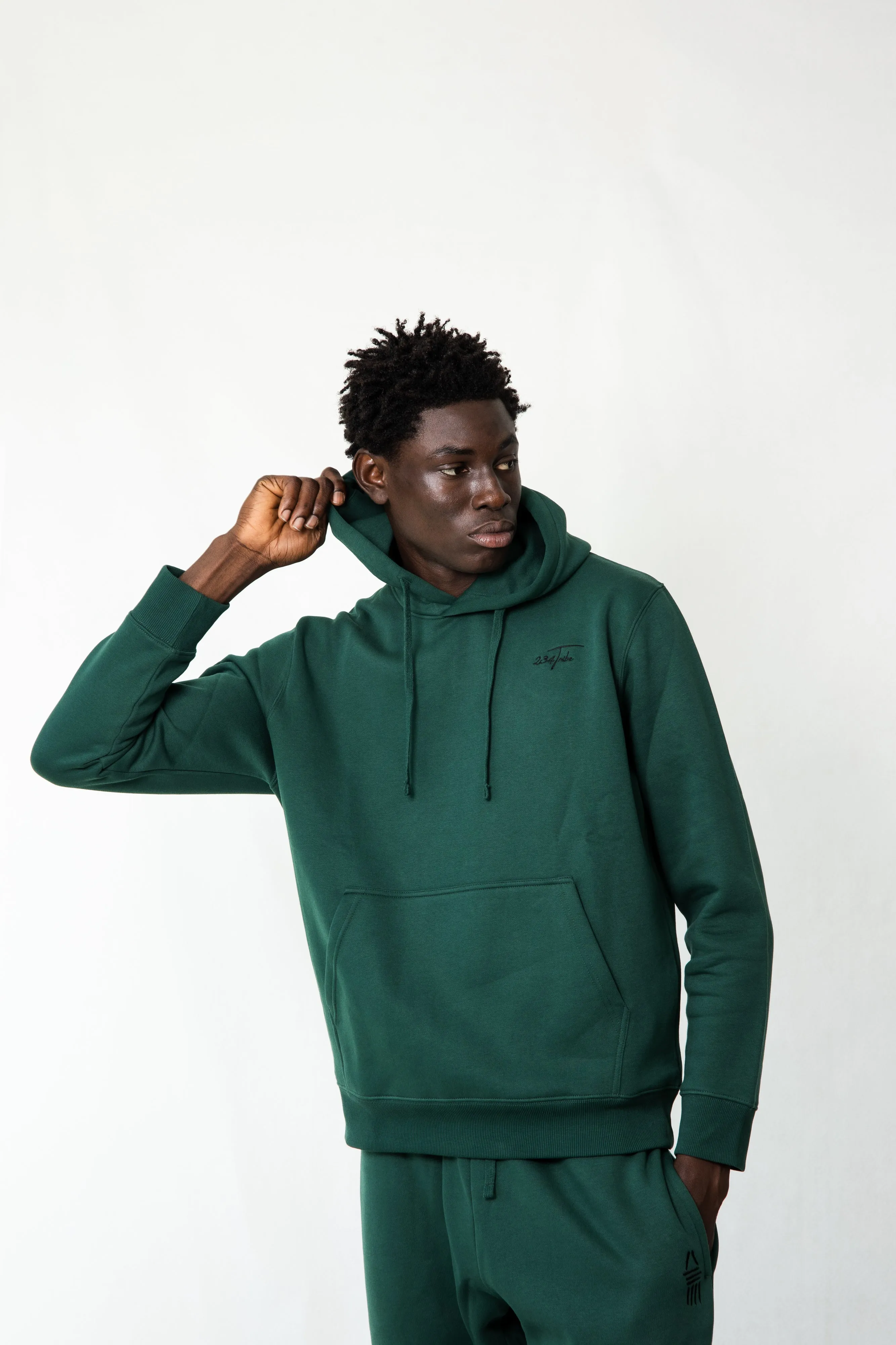 Tribal Hoodie - Green