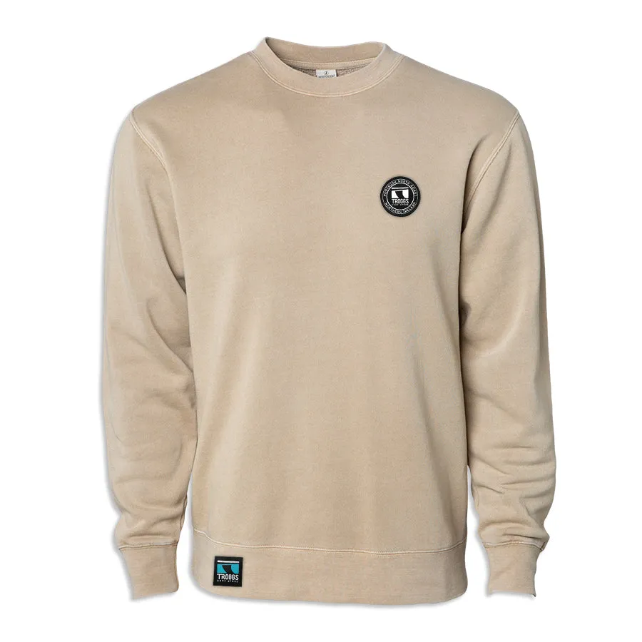 Troggs Independant Washed Sweatshirt - Sand