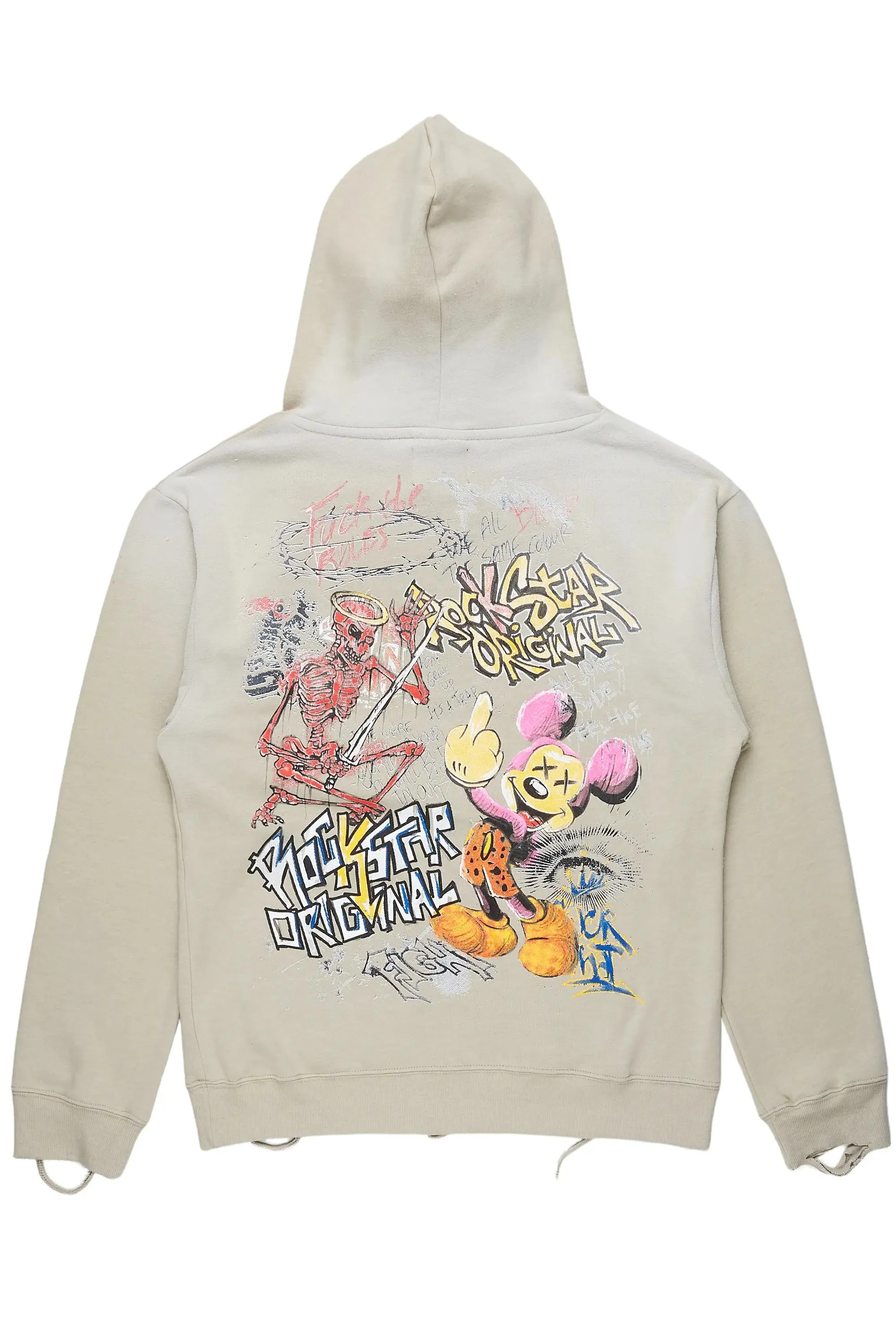 Yooz Sand Graphic Hoodie